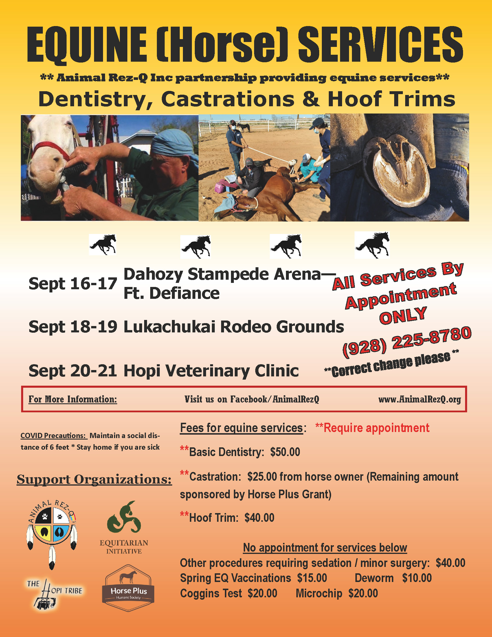 Announcements Lukachukai